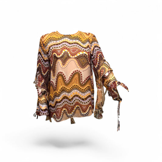Chloé x Mytheresa Printed Silk Blouse